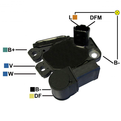 RECTIFICADOR MAZDA BT50 DIESEL RENAULT SANDERO LOGAN DUSTER 105AMP 3X35A AVALANCHE (GA344) TIPO BOSCH IMG-001 RECTIFICADOR MAZDA BT50 DIESEL RENAULT SANDERO LOGAN DUSTER