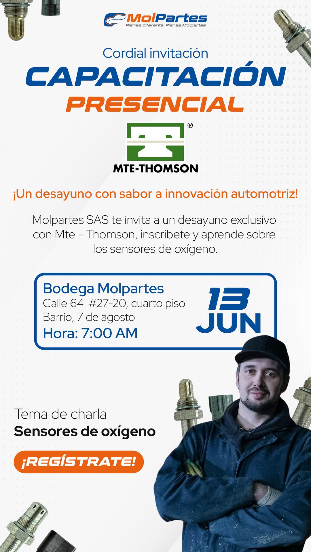 Capacitación Mte-Thomson: Sensores de oxígeno