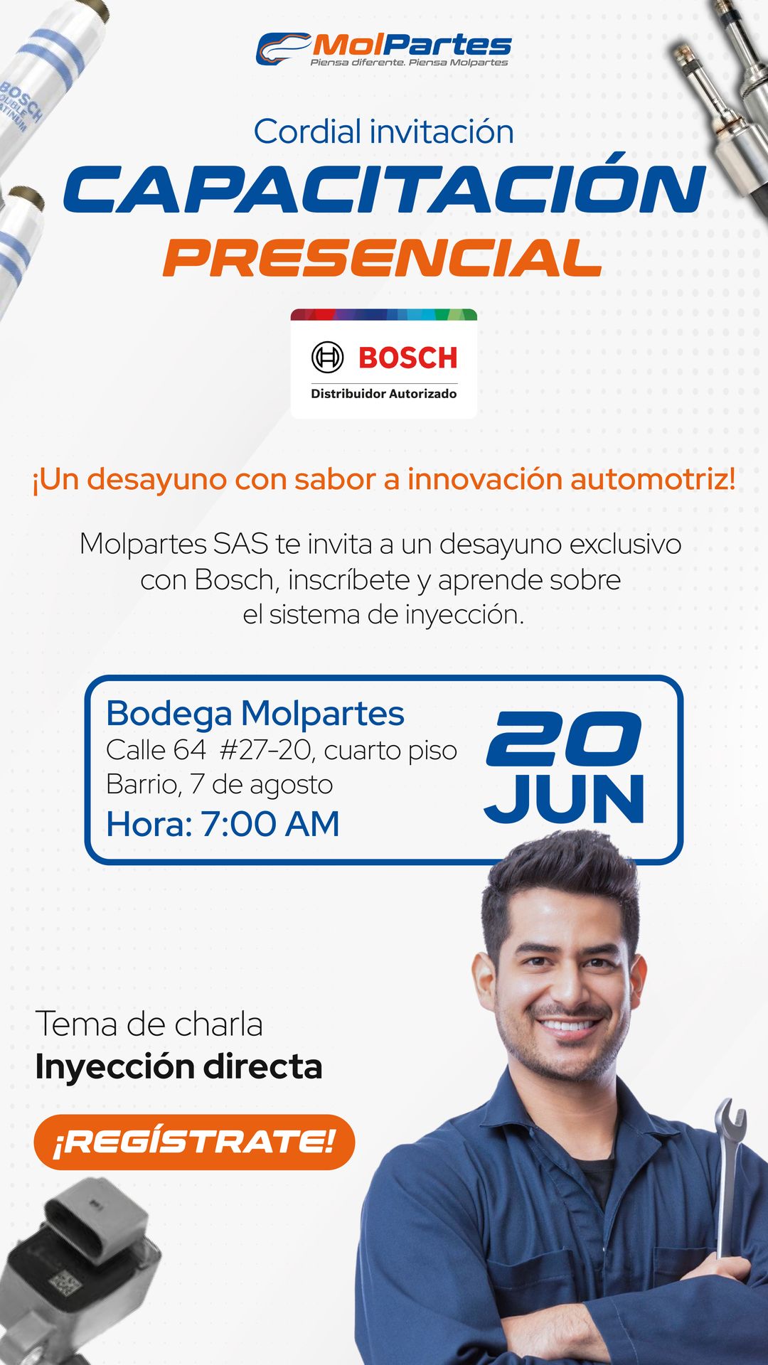 Capacitación Bosch: Sistema de inyección Capacitación Bosch: Sistema de inyección
