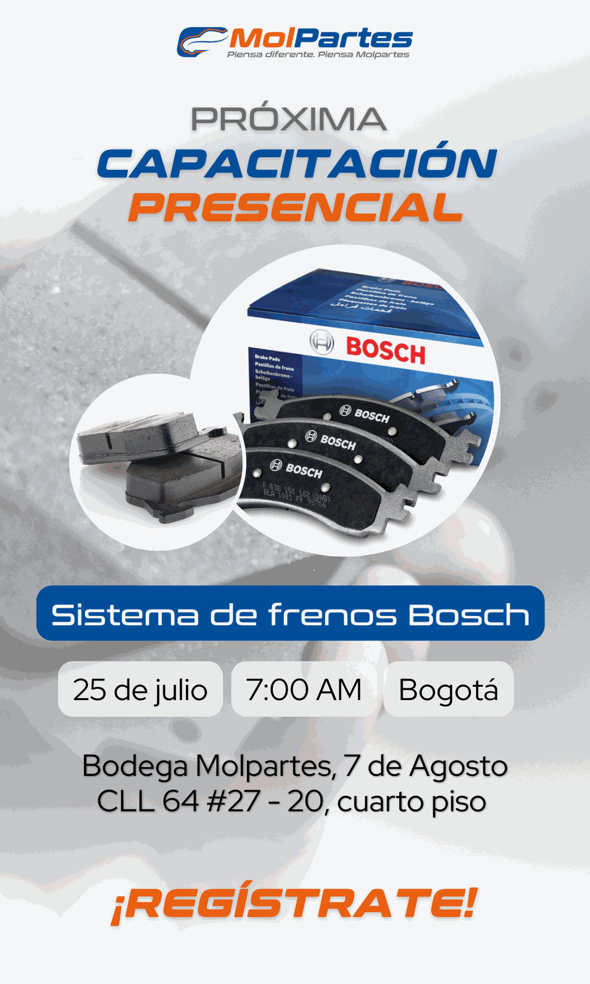 Capacitación Bosch: Sistema de frenos Capacitación Bosch: Sistema de frenos