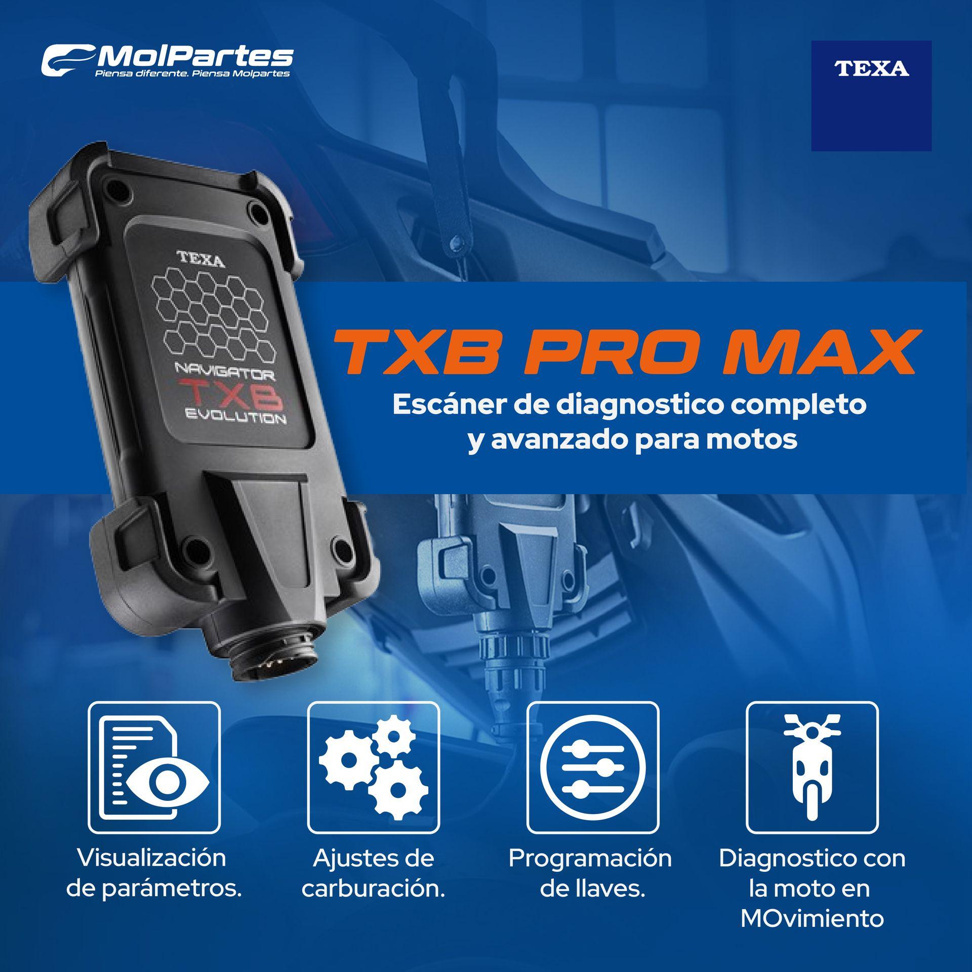TXB PRO MAX ESCÁNER DE DIAGNÓSTICO PARA MOTOS   TXB PRO MAX ESCÁNER DE DIAGNÓSTICO PARA MOTOS