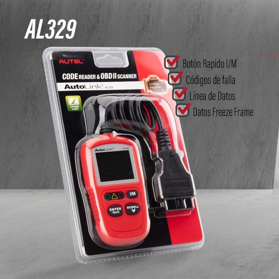 AUTEL AL329 LECTOR DE CÓDIGO COLOMBIA AUTEL AL329 LECTOR DE CÓDIGO COLOMBIA