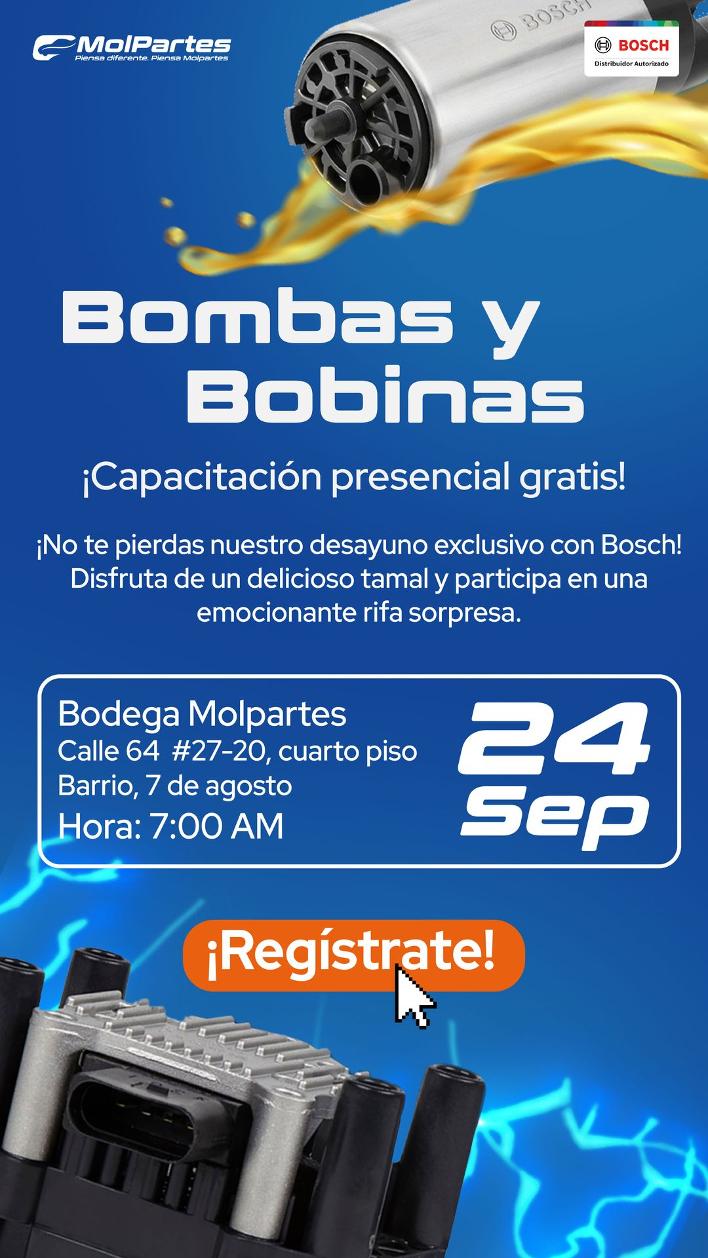 Capacitación Bosch: Bombas y Bobinas