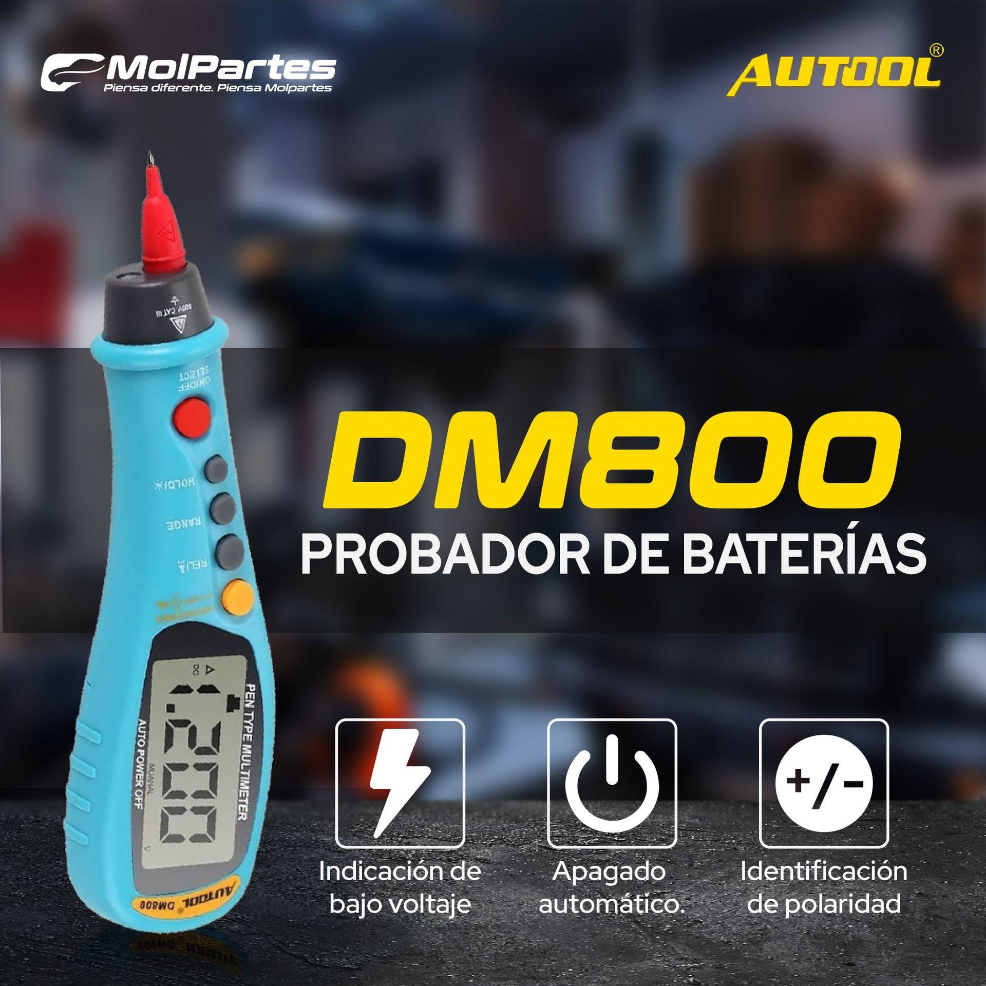 DM800 AUTOOL MULTÍMETRO DE DIAGNÓSTICO COLOMBIA DM800 AUTOOL MULTÍMETRO DE DIAGNÓSTICO COLOMBIA