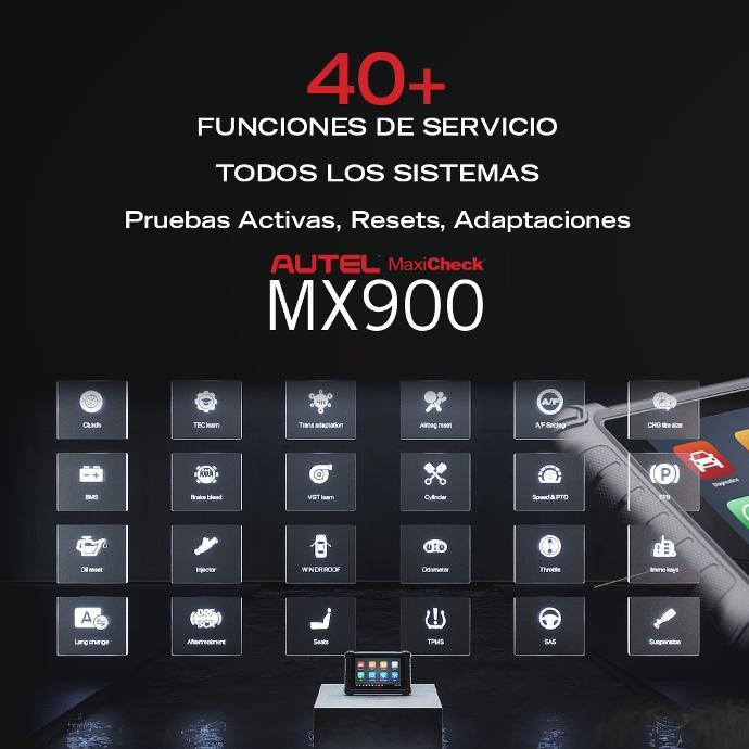 ESCÁNER DE DIAGNÓSTICO MX900 AUTEL Colombia ESCÁNER DE DIAGNÓSTICO MX900 AUTEL Colombia