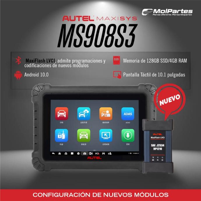 ESCÁNER DE DIAGNÓSTICO MS906 PRO AUTEL Colombia