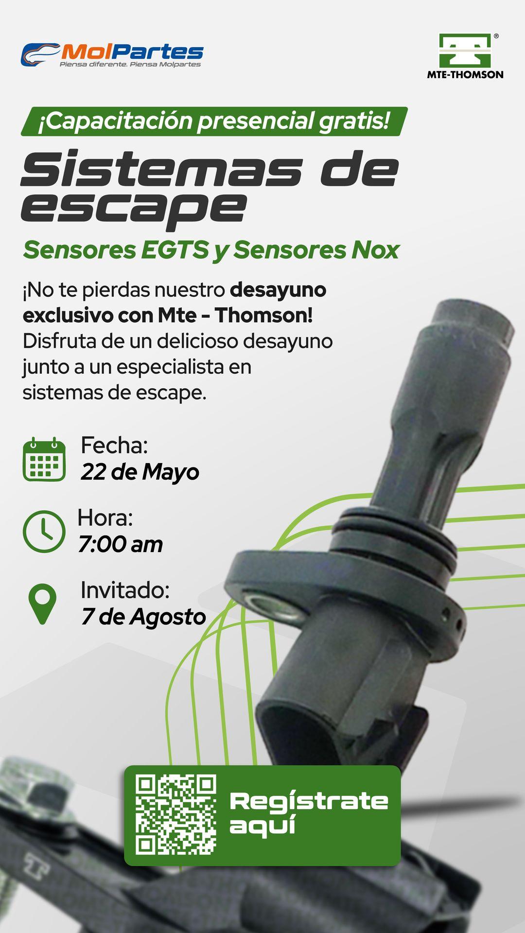 Capacitación MTE-THOMSON:Sistemas de Escape