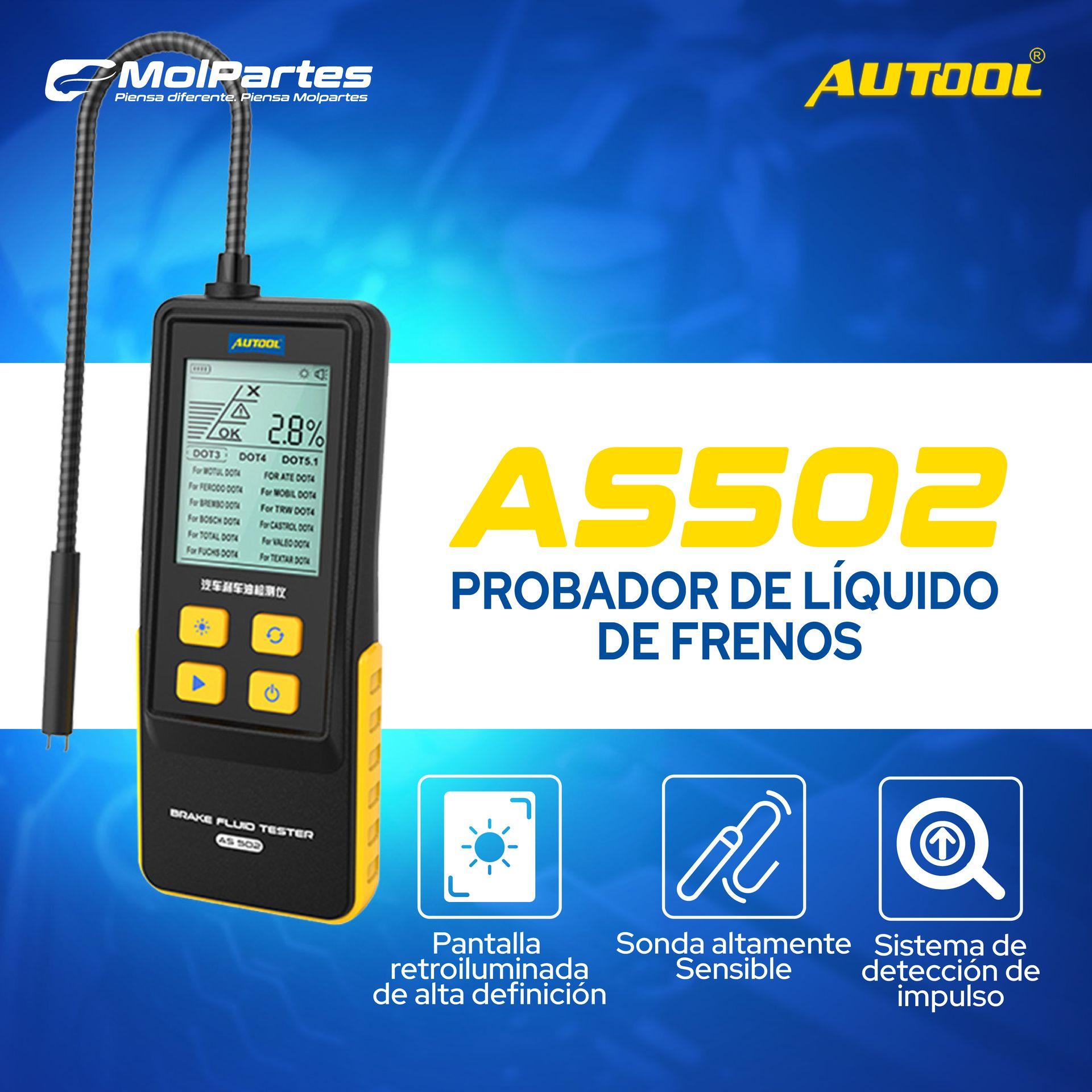 AS502 AUTOOL PROBADOR LÍQUIDO DE FRENOS ES COLOMBIA