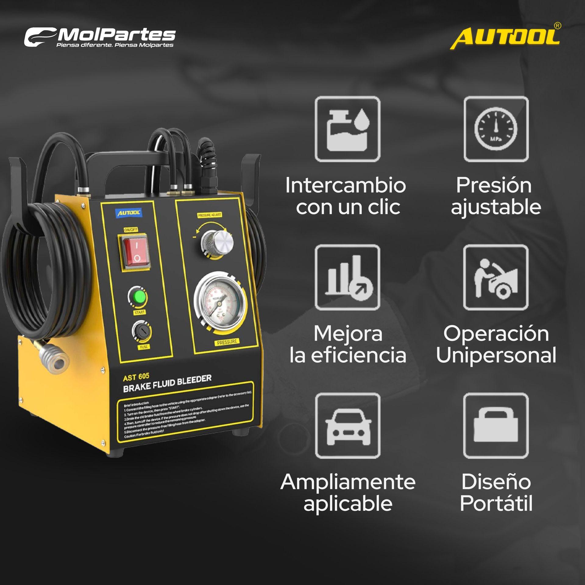 AST905 AUTOOL PURGA DE LÍQUIDO DE FRENOS COLOMBIA AST905 AUTOOL PURGA DE LÍQUIDO DE FRENOS COLOMBIA