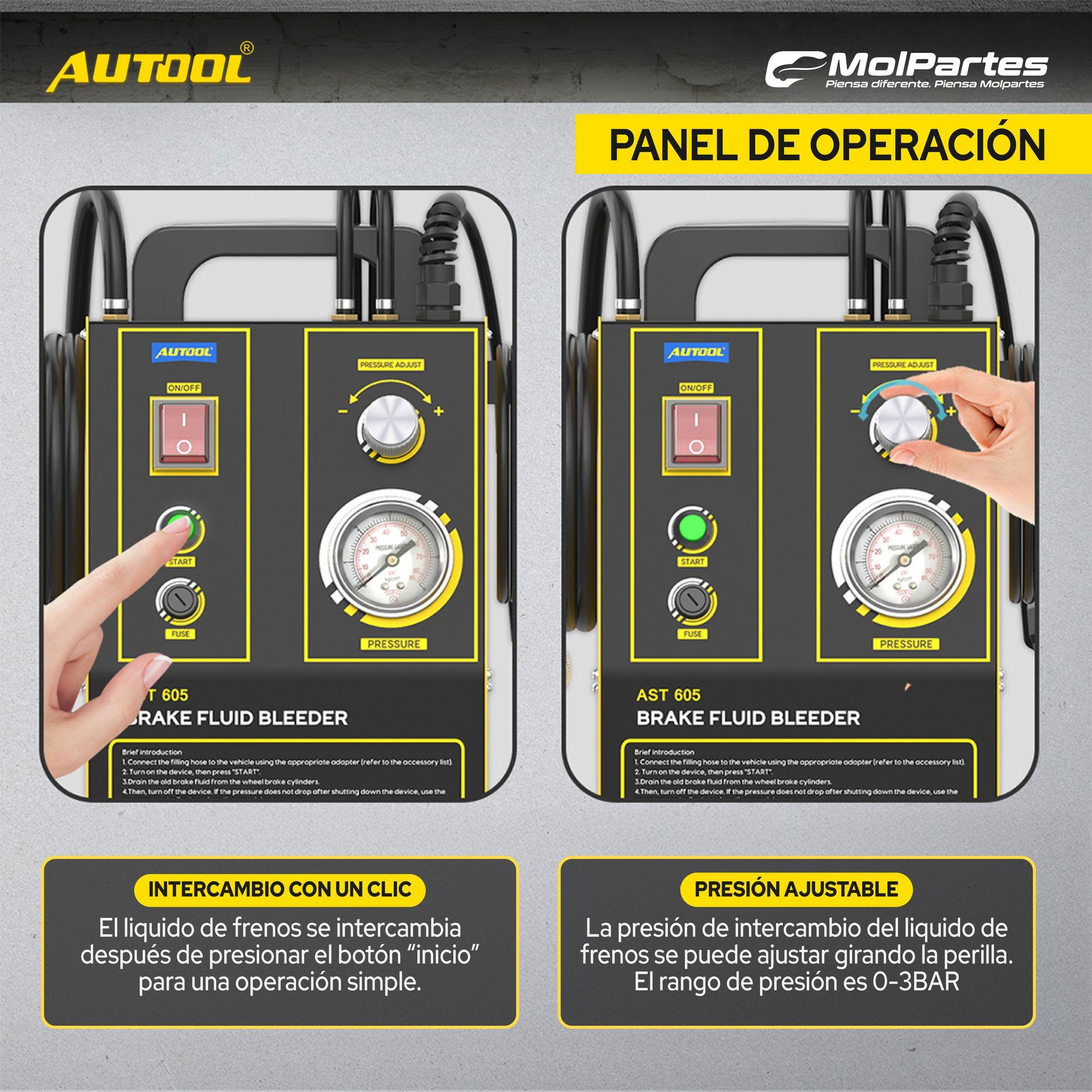 AST905 AUTOOL PURGA DE LÍQUIDO DE FRENOS COLOMBIA AST905 AUTOOL PURGA DE LÍQUIDO DE FRENOS COLOMBIA