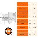 BENDIX MAHINDRA BMW 3 5 X1 320 T-10 0307CAM00311N TIPO BOSCH