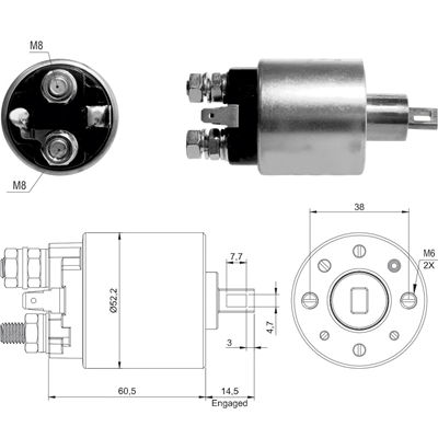 AUTOMATICO CHEVROLET DMAX 2.70 12V TIPO HITACHI NISSAN XTRAIL