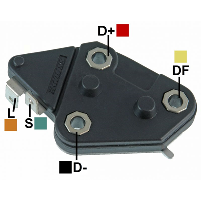 REGULADOR CHEVROLET MONZA 12 65 CURVO 2 TIPO DELCO