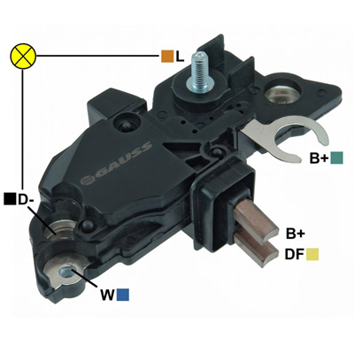 ﻿REGULADOR CHEVROLET ASTRA CORSA ZAFIRA SPRINTER 413 FIAT PALIO STRADA 12 TORNILLO TIPO BOSCH (GA1421-GA1424-GA1425) F000RS0102﻿