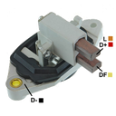 REGULADOR IVECO SCANIA 24 65 CON ESCOBILLAS TIPO BOSCH (GA1543-GA1989-GA1955-GA1977)﻿