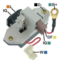 ﻿REGULADOR RENAULT CLIO R19 R9 12 90 2 CABLES 2 IG-L TIPO BOSCH (GA1923)﻿