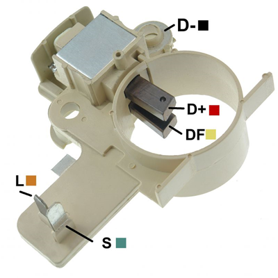 REGULADOR HYUNDAI H100 12 2 TERMINALES L-S TIPO MANDO