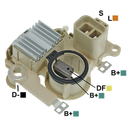 REGULADOR MITSUBISHI PAJERO 2.8 CANTER 12 2 L-S TIPO MITSUBISHI (GA1398)