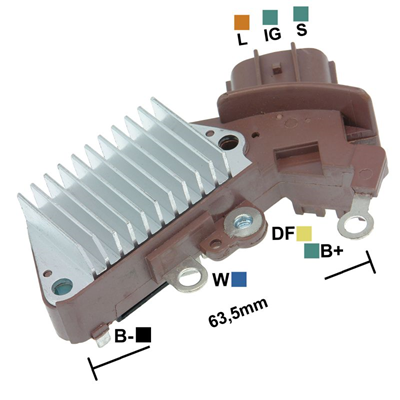 REGULADOR TOYOTA HILUX MN 12 3 L-IG-S TIPO NIPPONDENSO