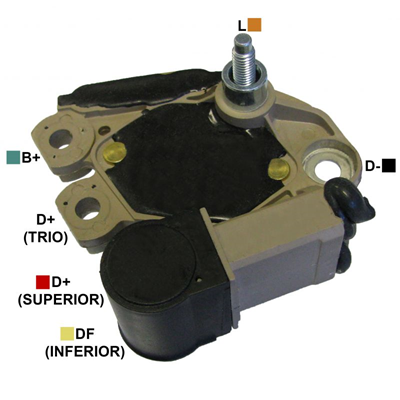 REGULADOR CHEVROLET CORSA 1.4 12 L TIPO VALEO TRIDIODO