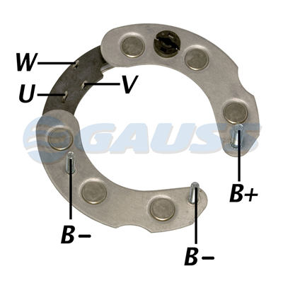 RECTIFICADOR FORD UNIVERSAL 85AMP 6X35A TIPO FORD