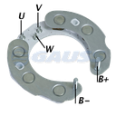 RECTIFICADOR FORD UNIVERSAL 120AMP 6X50A TIPO FORD