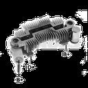 RECTIFICADOR HYUNDAI ACCENT 1.5 97-98 ELANTRA 1.8 TIBURON 2.0 95A 8X35A 90MM CON CAPACITOR 95AMP TIPO MANDO 3730022200