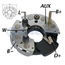 RECTIFICADOR MB MERCEDES BENZ KOMATSU 95AMP 14X50A 113MM (GA018) TIPO BOSCH