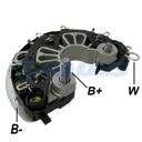 RECTIFICADOR MB MERCEDES BENZ 120AMP 6X50A AVALANCHE (GA298) TIPO BOSCH