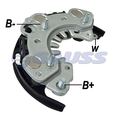 RECTIFICADOR NISSAN SENTRA 120AMP 6X50A103MM TIPO HITACHI