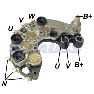 RECTIFICADOR FIAT PALIO 1.8 100AMP 8X35A AISLADA (GA905) TIPO VALEO