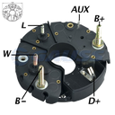 RECTIFICADOR SCANIA VOLVO 105AMP 8X35A(GA301) TIPO BOSCH