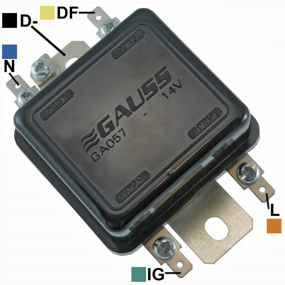 REGULADOR VW VOLKSWAGEN FORD 12 55 EXTERNO CON PILOTO TIPO BOSCH