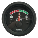 AMPERIMETRO 60-60 52MM ESCALA COLOR ARO NEGRO