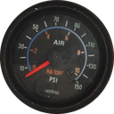 MARCADOR PRESION AIRE 0-10KG CM2 ARO NEGRO