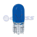 BOMBILLO BALLONETA STD AZUL 12V 5W /CAJAX10 UNID. MOTOCICLETA