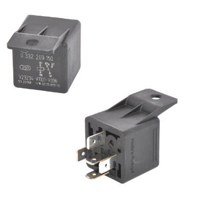 RELE 5P 12V 30AMP UNIVERSAL NEGRO 0986332818
