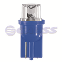 BOMBILLO BALLONETA LED CORTO AZUL 12V /BLISTERX2 UNID. MOTOCICLETA