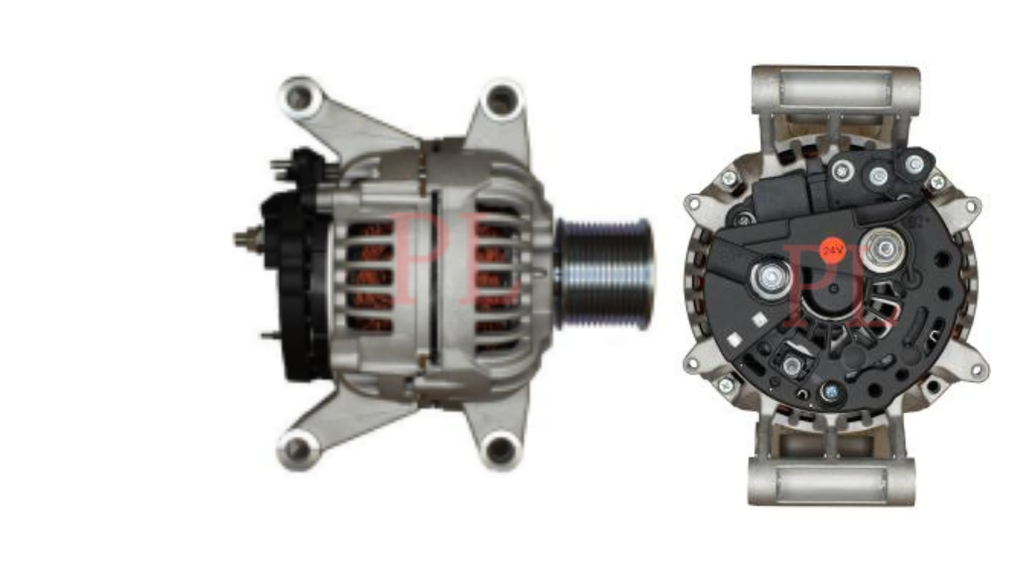 ALTERNADOR CATERPILLAR 323 320B2 950K 966H 924K 24V 120AMP 12PK TIPO BOSCH 0124655076 0124655297 24402 3445081 DRA1619