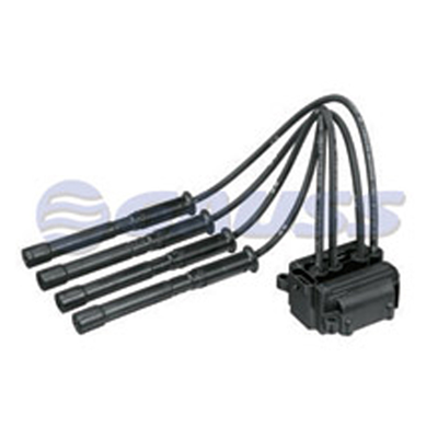 BOBINA ENCENDIDO RENAULT TWINGO 1.2 CON CABLES 4P GC4401  GC4911