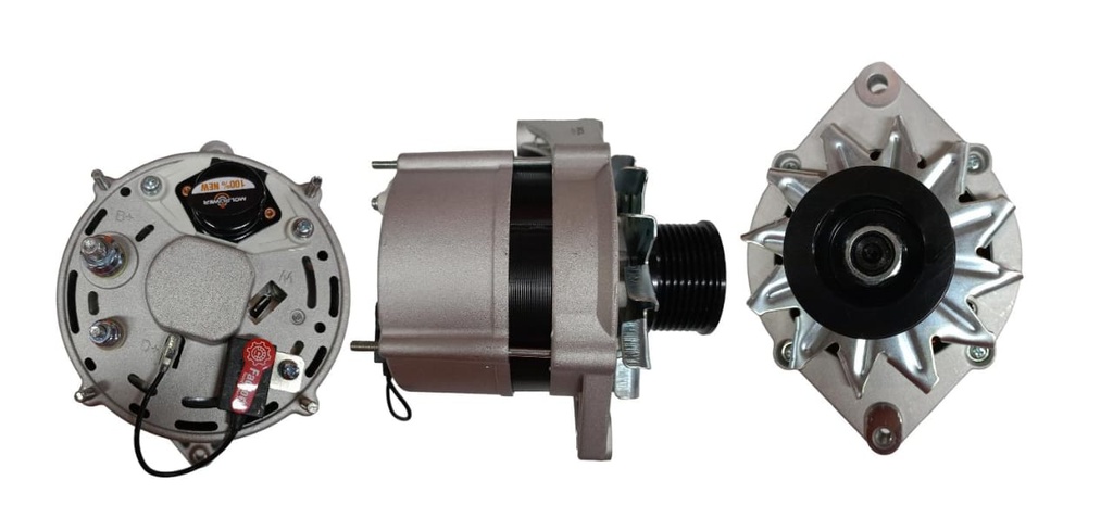 ALTERNADOR CASE JOHN DEERE MAQUINARIA 12V 80AMP 8PK T:BOSCH V:EXT(GA027)