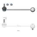 BIELETA BARRA ESTAB. DEL DER FIAT IDEA 06-16 STRADA 13-20 L:221 RP:M10-1 50 MTC:46N.M