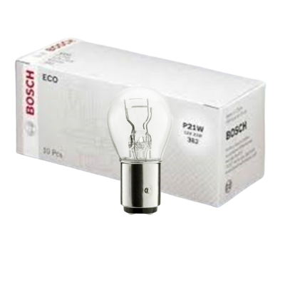 BOMBILLO ECO STOP STD 12V 21/5W /CAJAX10 UNID. MOTOCICLETA