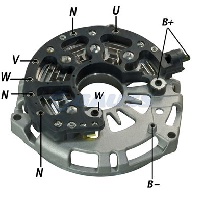 RECTIFICADOR FORD CAMIONETAS REF F6LU-10300 65AMP 6X35A(GA813 GA814) TIPO FORD