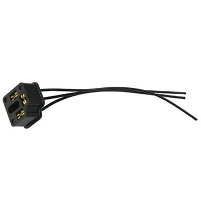 CONECTOR BOMBILLO H4 TIPO PESADO ENCAUCHETADO CABLE GRUESO