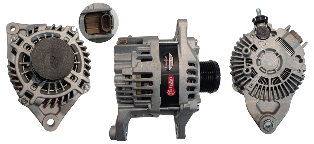 ALTERNADOR NISSAN URBAN NV350 SEÑAL C - S - L 12V 155AMP 3PINES P:7PK T:MITSUBISHI
