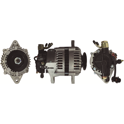 ALTERNADOR KIA PREGIO DIESEL 12V 90AMP 80MM 2PINES P: 1V T:PS V:INT(GA126)
