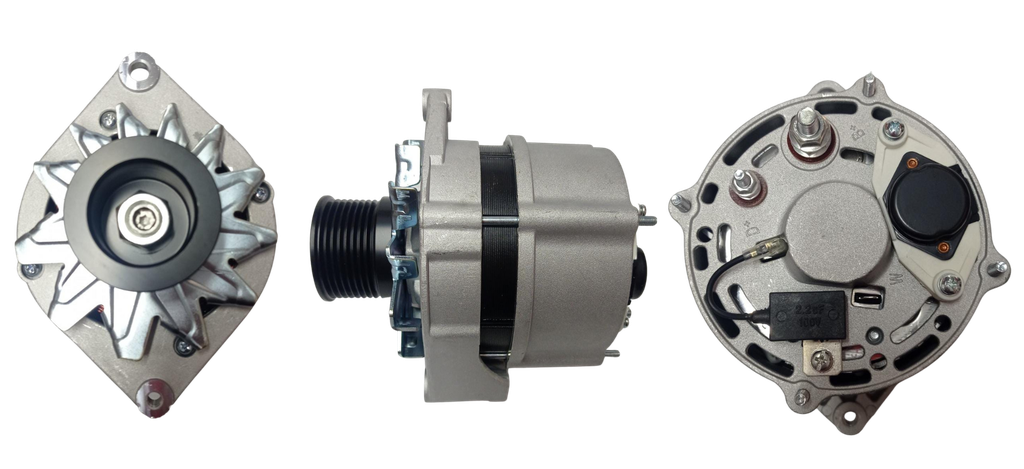 ALTERNADOR CASE JOHN DEERE MAQUINARIA 12V 80AMP 8PK T:BOSCH V:EXT(GA027)