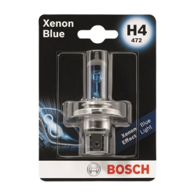 BOMBILLO HALOGENO H4 P43 12V 5560W FARO XENON BLUE PREMIUM BLISTER X 1 64193CB+ GL12