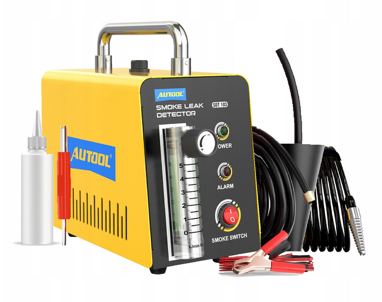 PROBADOR/DETECTOR DE FUGAS POR HUMO SDT103 MEDIDORFLUJO DE AIRE MOTOCICLETA Y VEHICULO